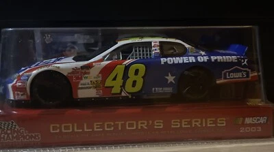 2003 Jimmie Johnson Lowes Power Of Pride Coca Cola 600 RC2 Racing Champions 1:24 - Image 1 of 4