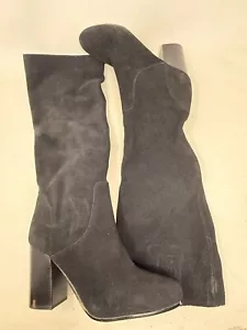 Bota de gamuza Michael Kors negra talla 9M nueva sin caja - Imagen 1 de 8