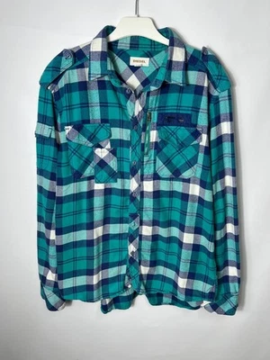 Vintage streetwear y2k Diesel flannel plaid shirt - Image 1 of 4