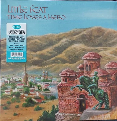 Little Feat "Time Loves a Hero"LP On Sea-Blue Vinyl Brand New Factory Sealed  - Image 1 of 3