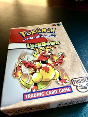 Pokemon TCG Fossil Lockdown theme deck original vintage booster deck , 1999 - Image 1 of 4