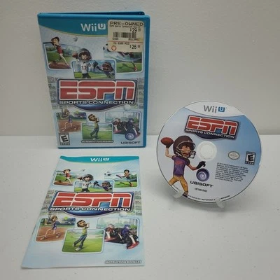 ESPN Sports Connection Wii U Complete With The Manual Tested  - Image 1 of 4