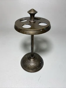 Soporte para cepillo de dientes de latón vintage hecho en India - Imagen 1 de 11