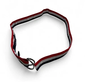 Brooks Brothers Kids' Medium Red, White & Blue Belt 1'' x 30" - Picture 1 of 7