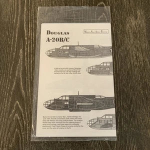 Model Aircraft Decals: A-20B/C - Picture 1 of 4