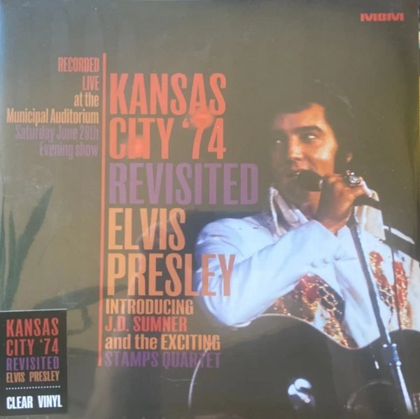 Elvis Presley 2 LP's Kansas City '74 Revisited Evening - clear vinyl SEALED - Bild 1 von 1