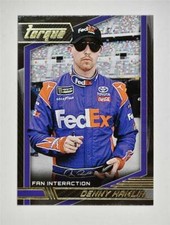 2017 Panini Torque Gold #80 Denny Hamlin - NM-MT