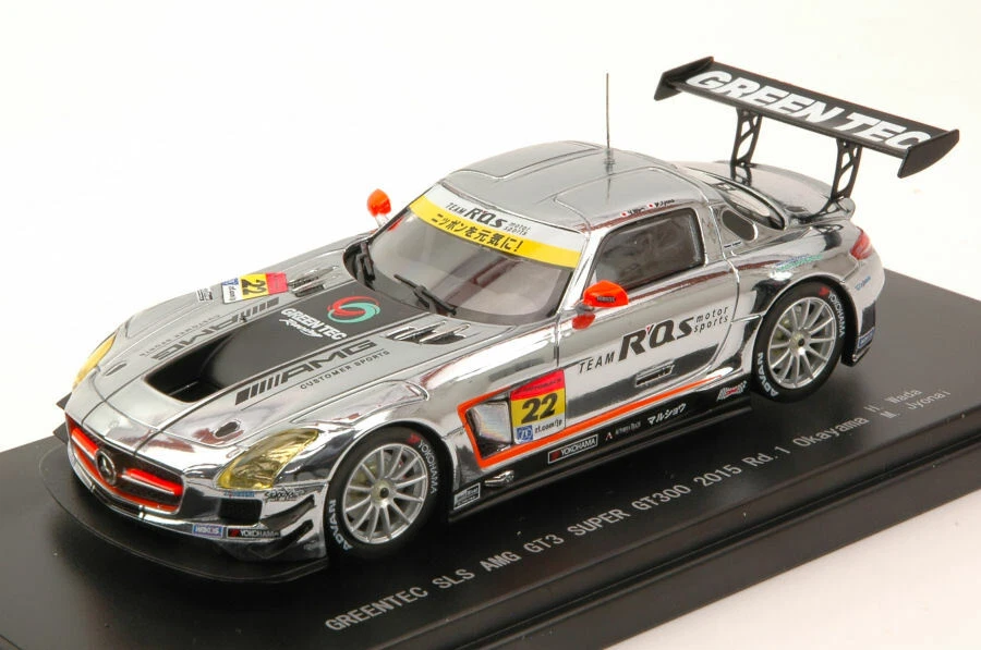 Mercedes SLS #22 Super Gt300 Okayama 2015 H. Wada / M. Iyonai 1:43 Model EBBRO - Immagine 1 di 1