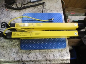 BANNER EZ-SCREEN LS SAFETY LIGHT SCREEN RECEIVER & EMITTER SET SLLP14-490P88 - Picture 1 of 5