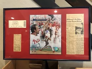 Kevin Millwood 4/27/03 – Signed - No Hitter - COA - Ticket Stub, Box Scores, Pic - Picture 1 of 3