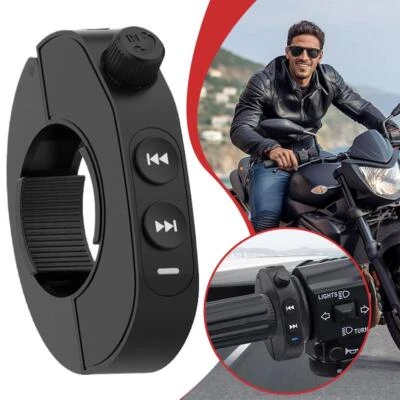 -Motorcycle Handlebar Control Bluetooth Wireless Handsfree Calls Remote Control - Image 1 of 4