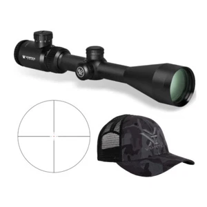 Vortex Crossfire II 3-9x50 Riflescope (V-Brite MOA Reticle) with Hat - Picture 1 of 10