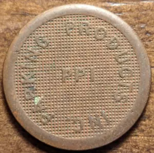 Token medidor de estacionamiento Willow Springs, Pennsylvania PA Parking Products Inc. HQ PPI - Imagen 1 de 4