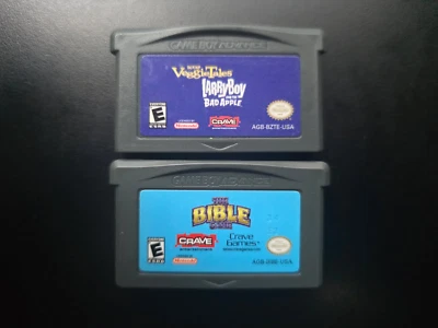 Larry Boy and the Bad Apple + Bible Game (Nintendo GameBoy Advance) Games Tested - Image 1 of 4