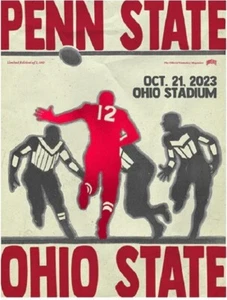 OHIO STATE BUCKEYES VS. PENN STATE GAMEDAY PROGRAM OCT. 21ST 2023 PREORDER - Picture 1 of 1