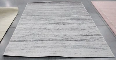 IVORY / SILVER 8' X 10' Back Stain Rug, Reduced Price 1172709990 ADR113B-8 - Image 1 of 4