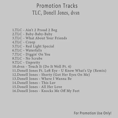 R&B/Soul.. White CD. TLC, Donell Jones, dvsn — 第 1/2 张图片