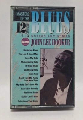 John Lee Hooker Cassette BRAND NEW/SEALED Guitar Lovin' Man 12 Legendary Hits  - Image 1 of 2