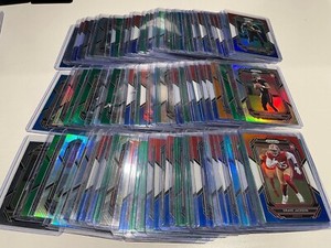 PYC 2022 Panini Prizm Variations RWB Green Orange Disco Pick Your Card Set Build