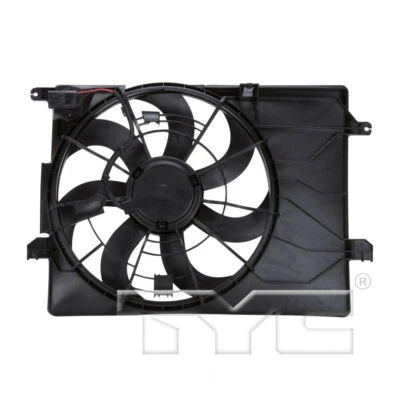 Conjunto de ventilador de radiador y condensador TYC 622700 Foto 1 de 2