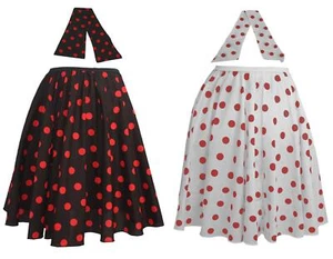 Adults Red Nose Day Comic Relief Skirt & Tie Charity Fund Raising Fancy Dress - Picture 1 of 9