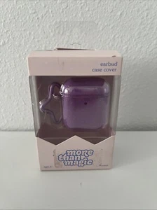 More Than Magic Hardshell Earbud Case Cover for Airpods - Glitter Purple - Picture 1 of 6