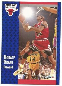 Horace Grant Fleer 1991/92 - NBA Basketball Card #27