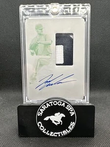2021 Panini Immaculate RC #117 Ian Anderson Patch Auto Atlanta Braves 1/1 and /8 - Picture 1 of 14