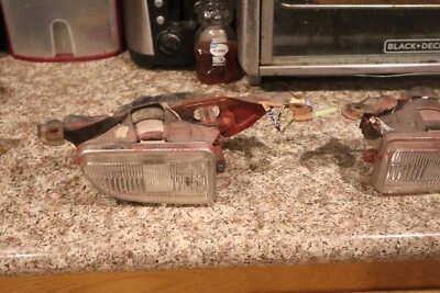 1990 - 1991 年丰田 Celica 雾灯 2 件左右套装 90 91 — 第 1/4 张图片