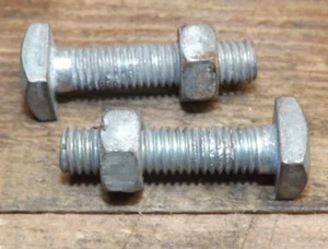 Classic vehicle battery clamp bolts.NOS.4cm long. - Picture 1 of 1