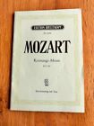 Nuty fortepianowe Mozart Msza koronacyjna KV 317 Edycja Breithead nr 2256
