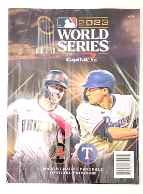 2023 World Series Program TEXAS RANGERS vs ARIZONA DIAMONDBACKS - NEW in PACKAGE - Image 1 of 2