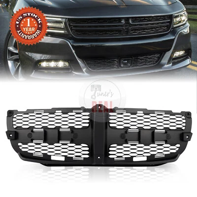Front Grille Insert For 2011-2014 Dodge Charger Textured Black Plastic Foto 1 de 4