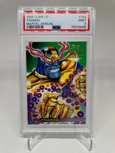 1995 Flair '95 Thanos Marvel Annual - #128, MINT PSA 9 - Picture 1 of 2