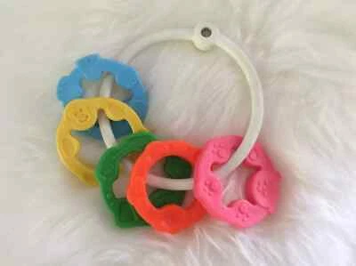 10⚜️Ancien Hochet Fisher Price Vintage Authentique Activité D'éveil 1977 Réf 430 - Photo 1/2