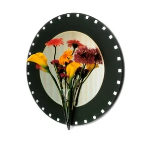 Window Vase Vinyl Contemporary Bouquet Vase suctions to windows mirrors 37130 - Picture 1 of 5