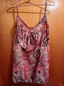 Canotta Julie's più vicina nuova con etichette con elastico in vita fantasia donna taglia XL - Foto 1 di 3