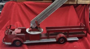 Doepke Pressed Steel Fire Truck (34” Long Including Ladder) - Picture 1 of 5
