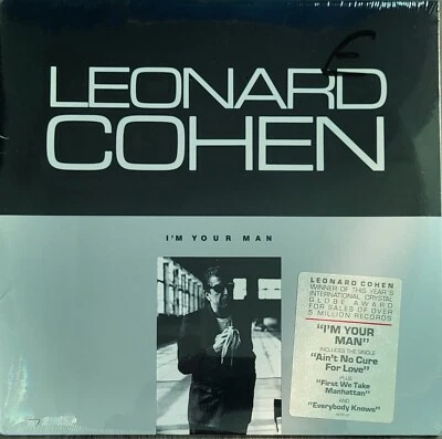 Leonard Cohen I'm Your Man Vinyl LP 1988 Columbia 1st press Brand New Hype - Image 1 of 2