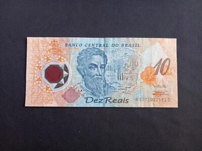 BRAZIL 10 REAIS (2000 / P-248) Commemorative Polymer Banknote - Circulated - Image 1 of 2