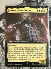 MTG Davros, Dalek Creator (Extended Art) 407 - Universes Beyond: Doctor Who