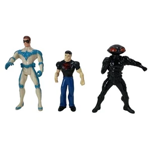 DC Comics Mini Action Figure Toy Lot Of 3 Vintage - Picture 1 of 6