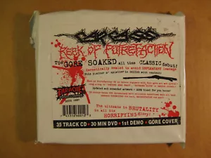CARCASS - Reek Of Putrefacation  (2 CD/DVD Set) Grindcore Metal - Picture 1 of 10