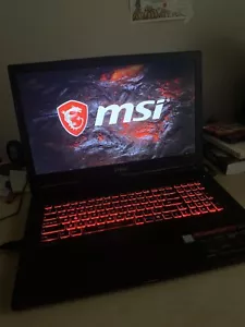 MSI GP73-8RE Leopard Gaming Laptop i7-8750 GTX 1060 1TB HDD 256 SSD 16 GB 17” - Picture 1 of 3