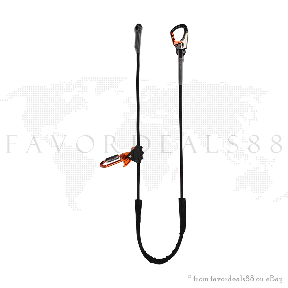 Work Positioning Lanyard 12mm Kernmantle Rope with Grip Adjuster - Image 1 of 4