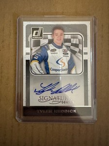 Nascar Tyler Reddick 2017 Panini-Donruss Signature Series #SS-TR Autograph