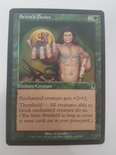 Seton's Desire Magic the Gathering MTG Odyssey Green Common
