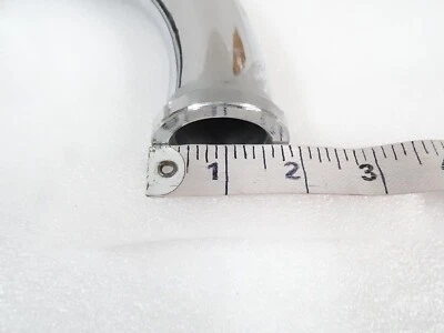 Tubo de escape Yamaha RX125 + tubo de flexión de anillo de tuerca RX135 RX100 #17C8 Foto 1 de 4