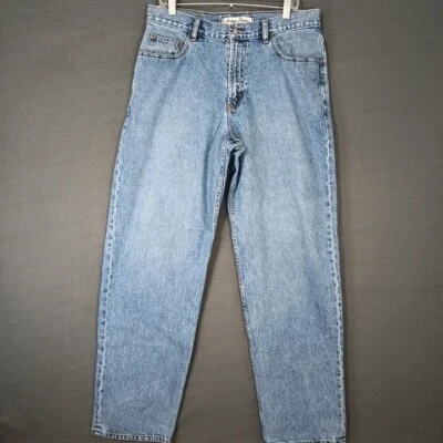 Pantalones de mezclilla Indigo Palms para hombre 34x33 azul palmera holgados anchos Tommy Bahama Foto 1 de 4