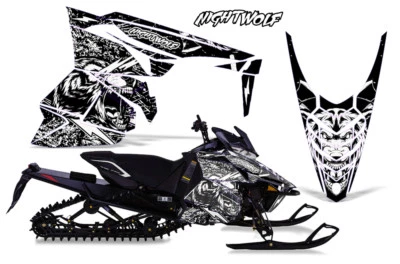 Sled Graphic Decals Stickers For Yamaha Viper SR/SRT/RTX/SE 2014-2016 NGHTWLF W - Изображение 1 из 2